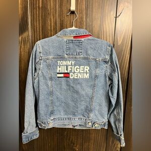 Vintage Tommy Hilfiger Denim Jean Jacket-Size: Medium